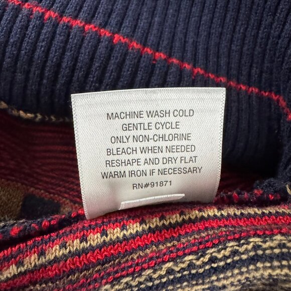 Norm Thompson Multicolor Crewneck Sweater - Picture 8 of 9